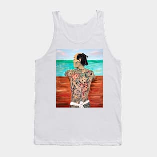 Japanese Man Tank Top